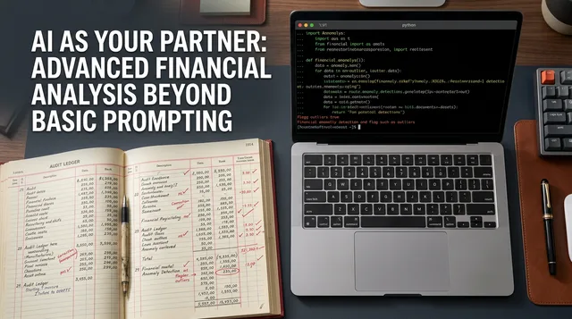 AI as Your Partner: Advanced Financial Analysis Beyond Basic Prompting — course graphic