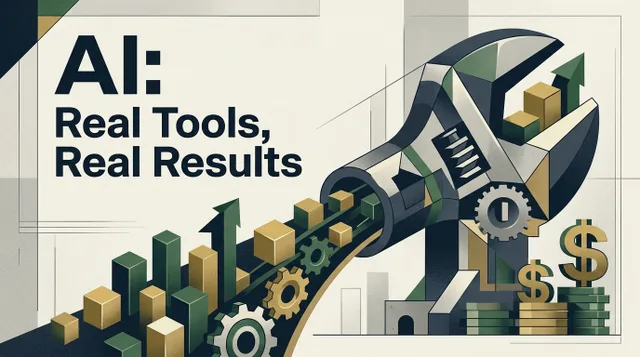 AI: Real Tools, Real Results — course graphic