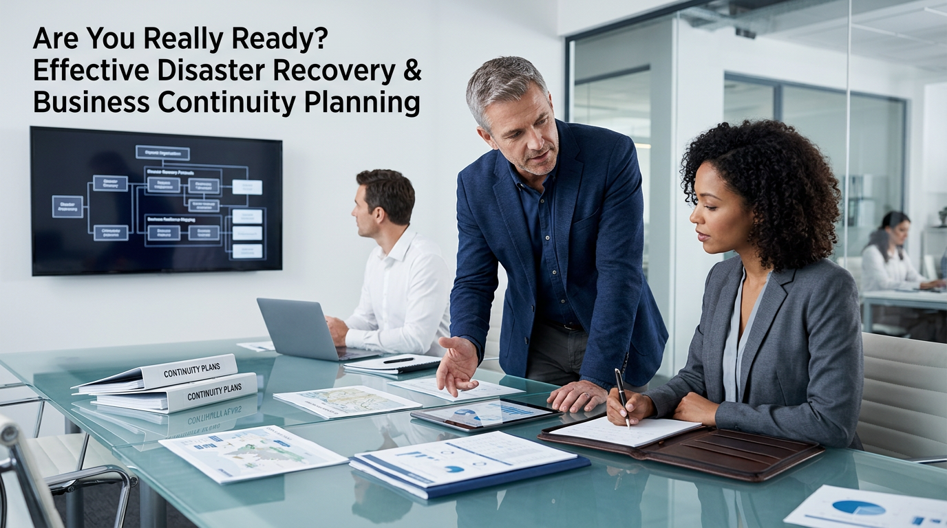 Are You Really Ready? Effective Disaster Recovery & Business Continuity Planning — course hero graphic
