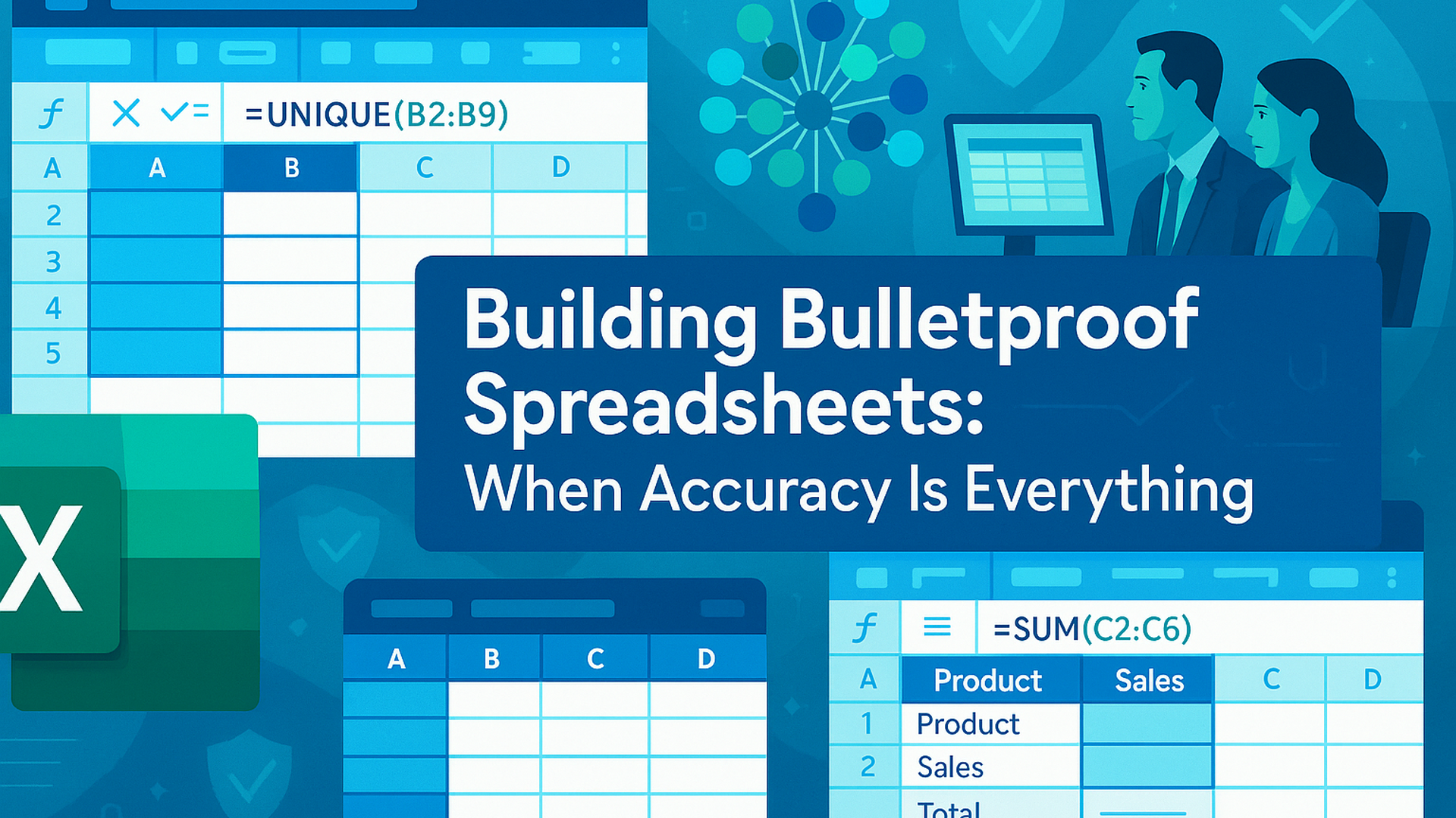 Building Bulletproof Spreadsheets: When Accuracy Is Everything — course hero graphic