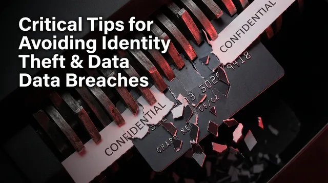 Critical Tips for Avoiding Identity Theft & Data Breaches — course graphic