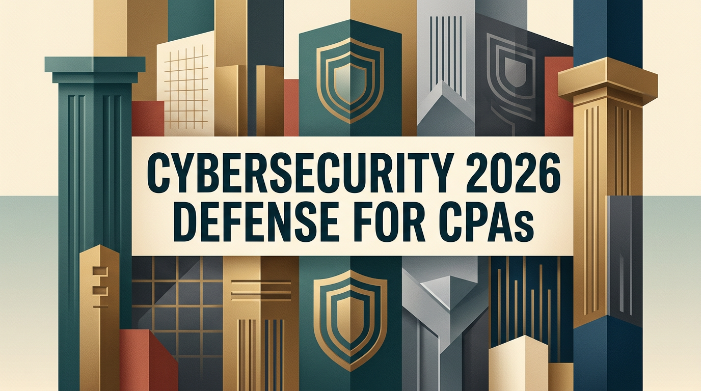 Cybersecurity 2026 Defense for CPAs — course hero graphic