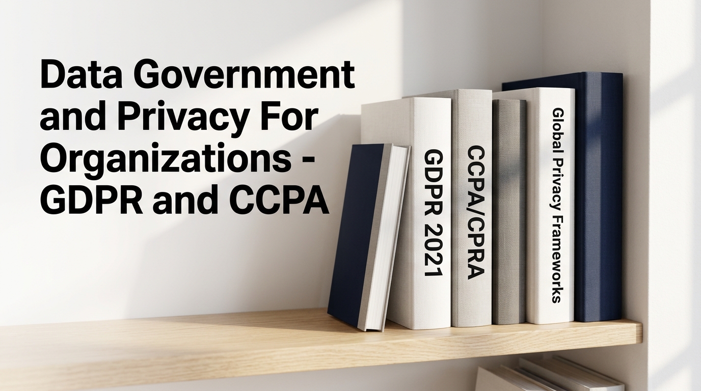 Data Government and Privacy For Organizations - GDPR and CCPA — course hero graphic
