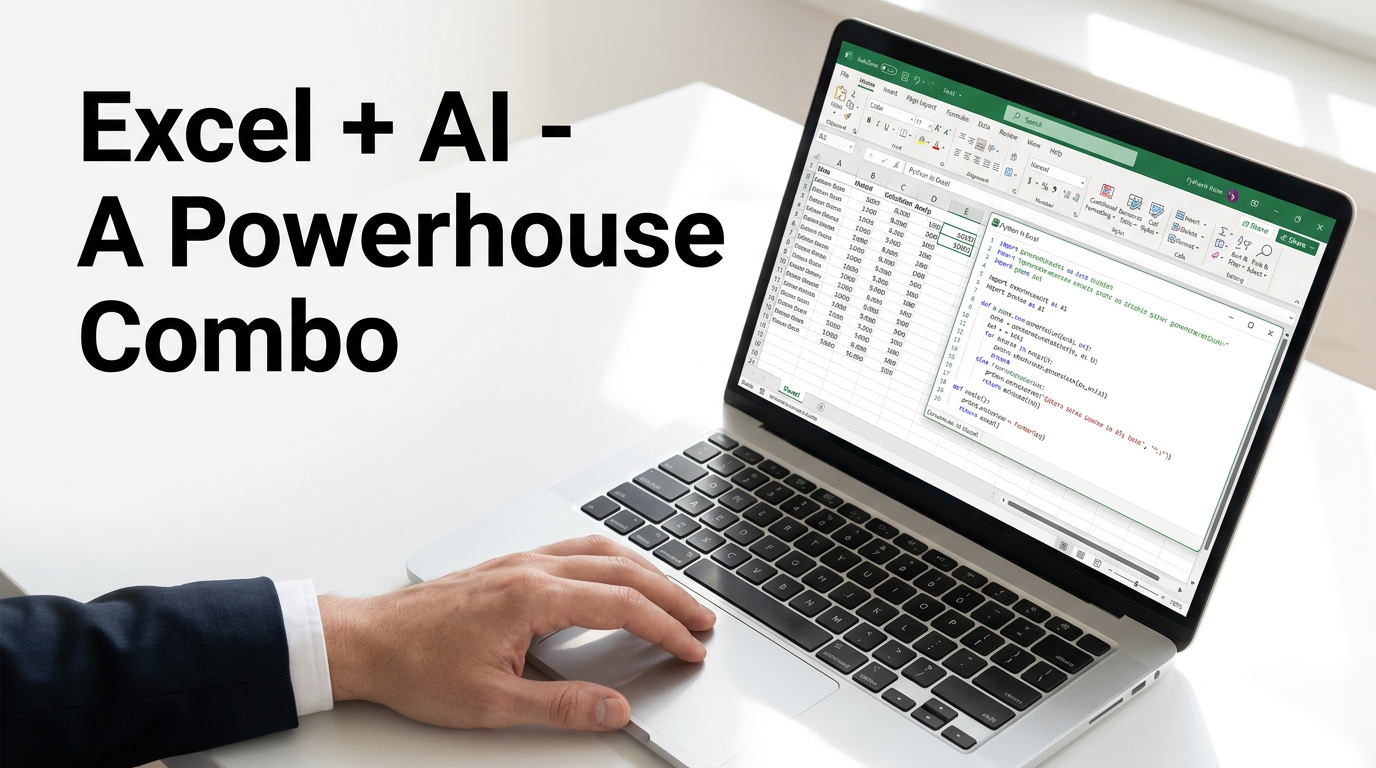 Excel + AI - A Powerhouse Combo — course graphic