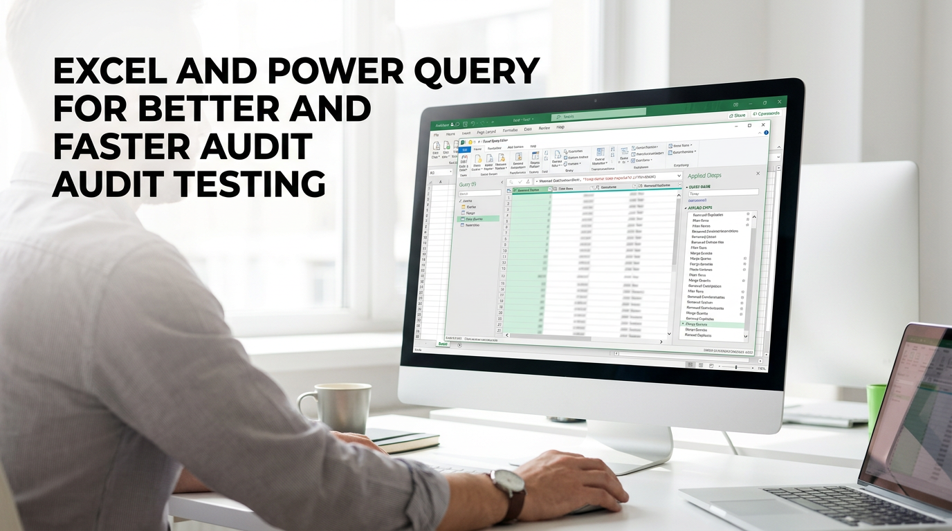 Excel and Power Query for Better and Faster Audit Testing — course graphic