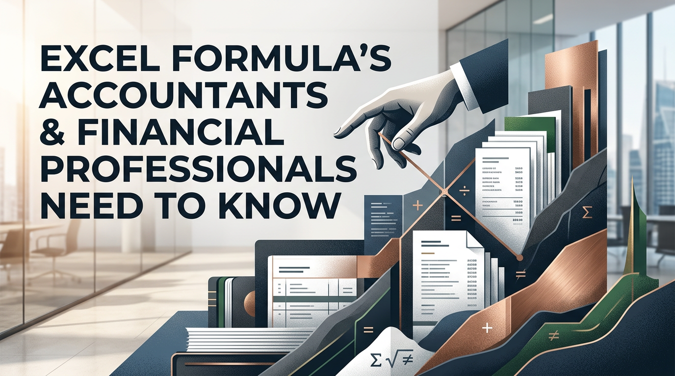 Excel Formula’s Accountants & Financial Professionals Need to Know — course hero graphic