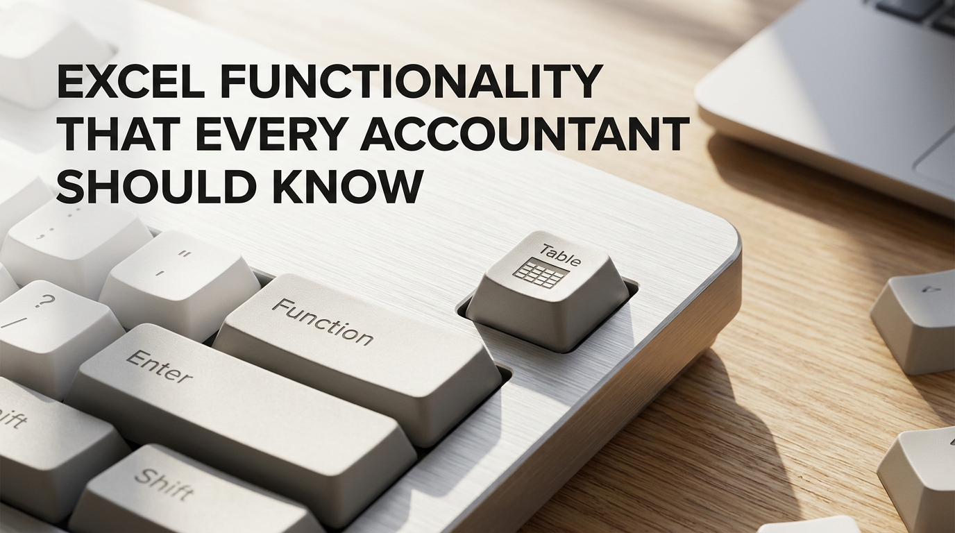 Excel Functionality That Every Accountant Should Know — course hero graphic