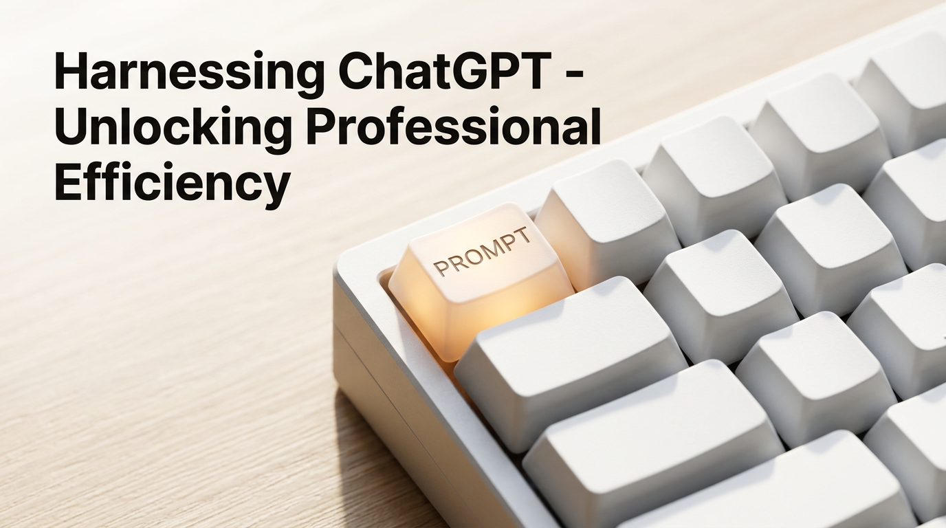 Harnessing ChatGPT - Unlocking Professional Efficiency — course hero graphic