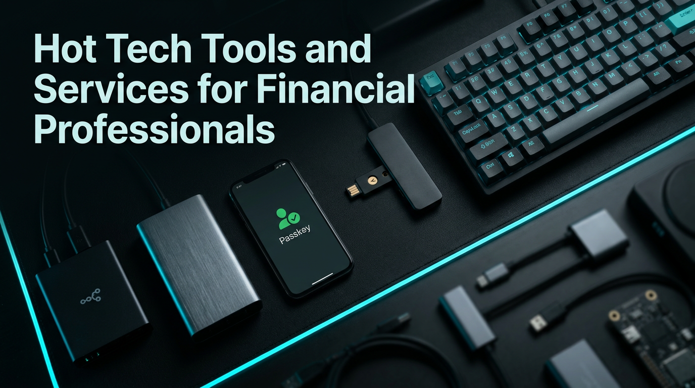 Hot Tech Tools and Services for Financial Professionals — course graphic