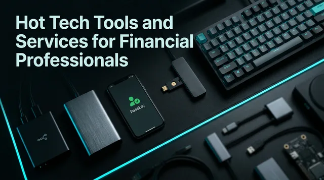 Hot Tech Tools and Services for Financial Professionals — course graphic