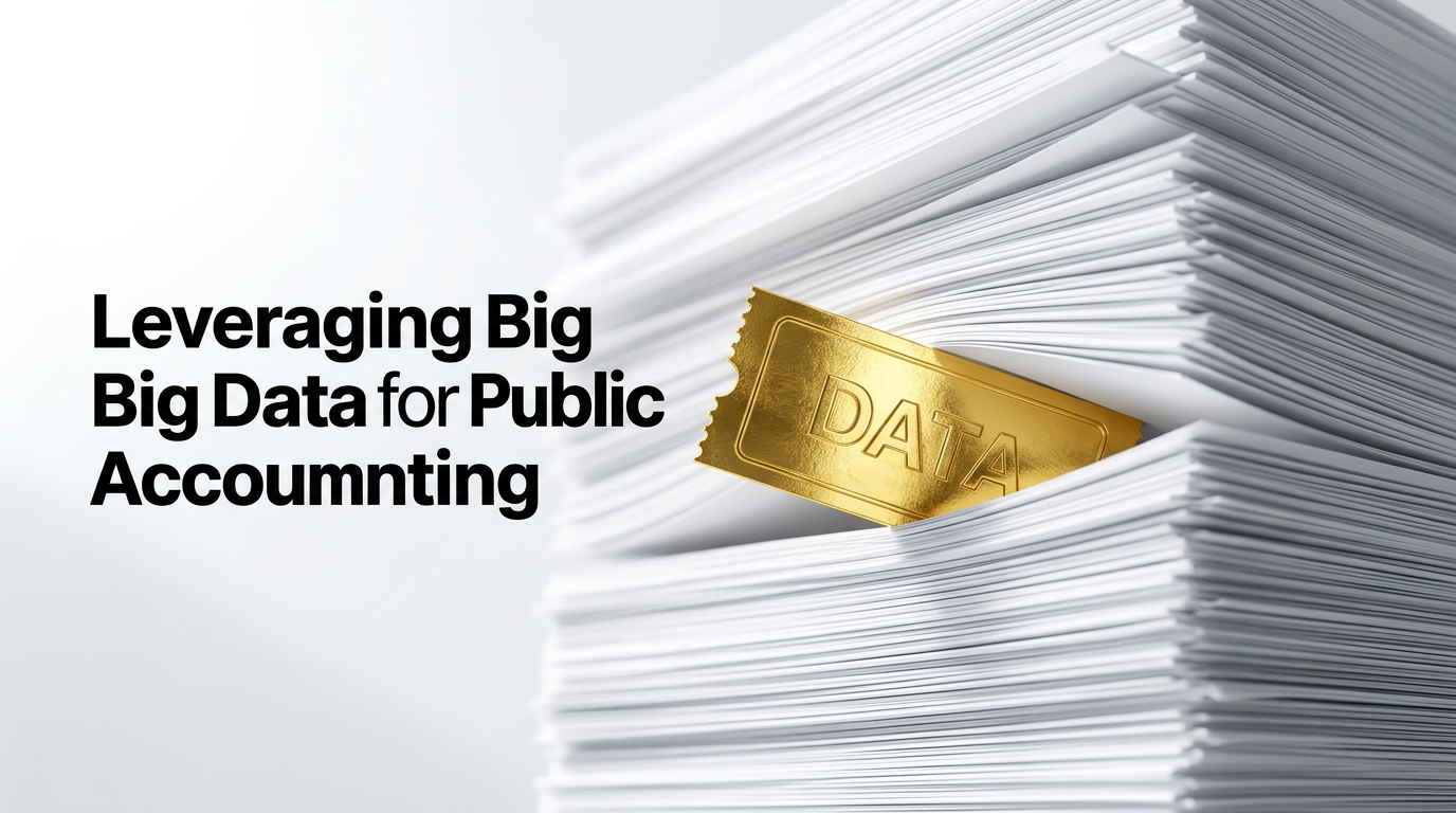 Leveraging Big Data for Public Accounting — course hero graphic