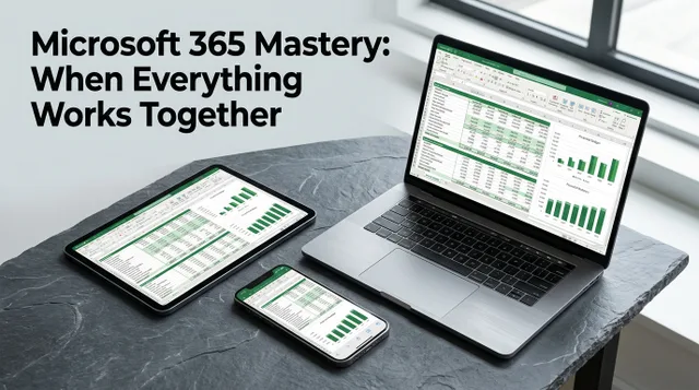 Microsoft 365 Mastery: When Everything Works Together — course graphic