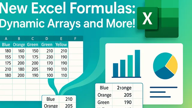New Excel Formulas: Dynamic Arrays and More! — course graphic