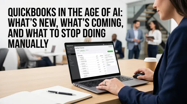QuickBooks in the Age of AI: What's New, What's Coming, and What to Stop Doing Manually — course graphic