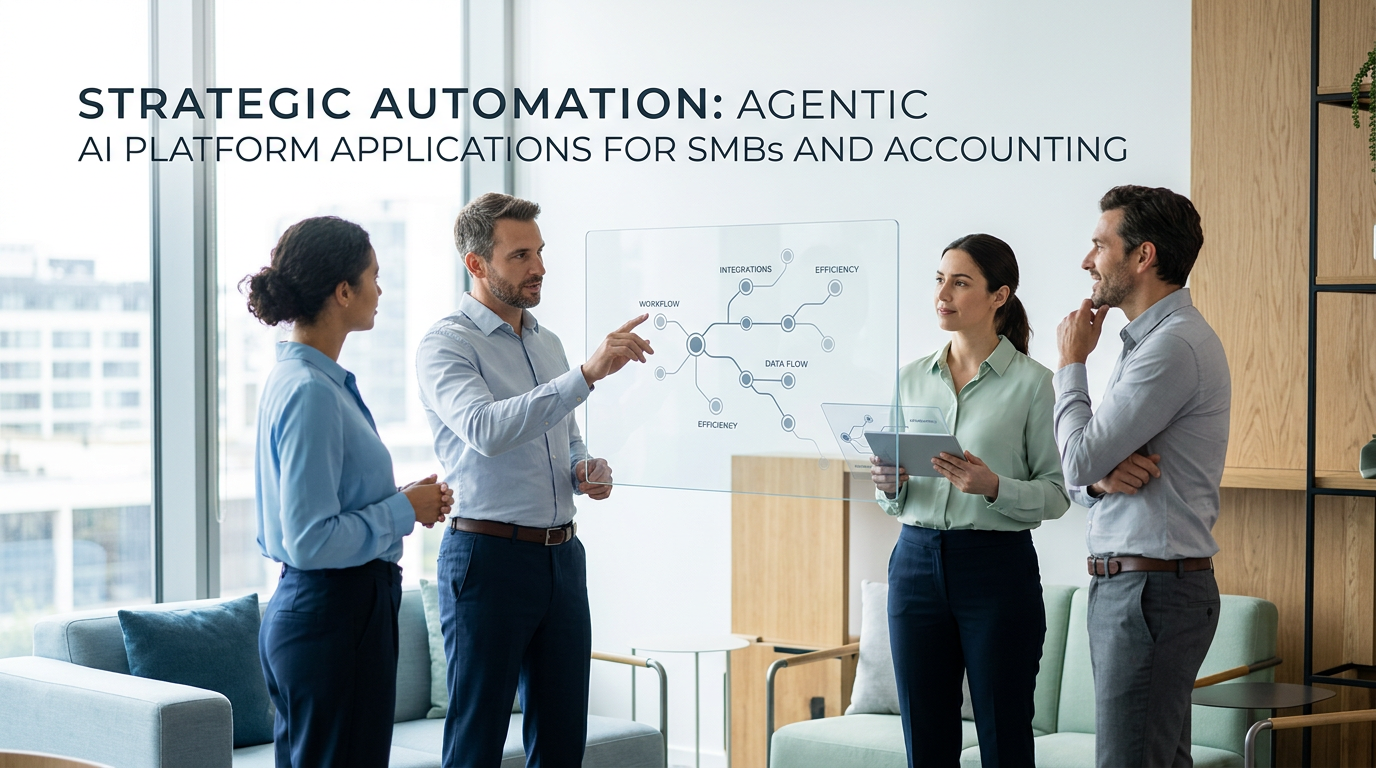 Strategic Automation: Agentic AI Platform Applications for SMBs and Accounting — course hero graphic