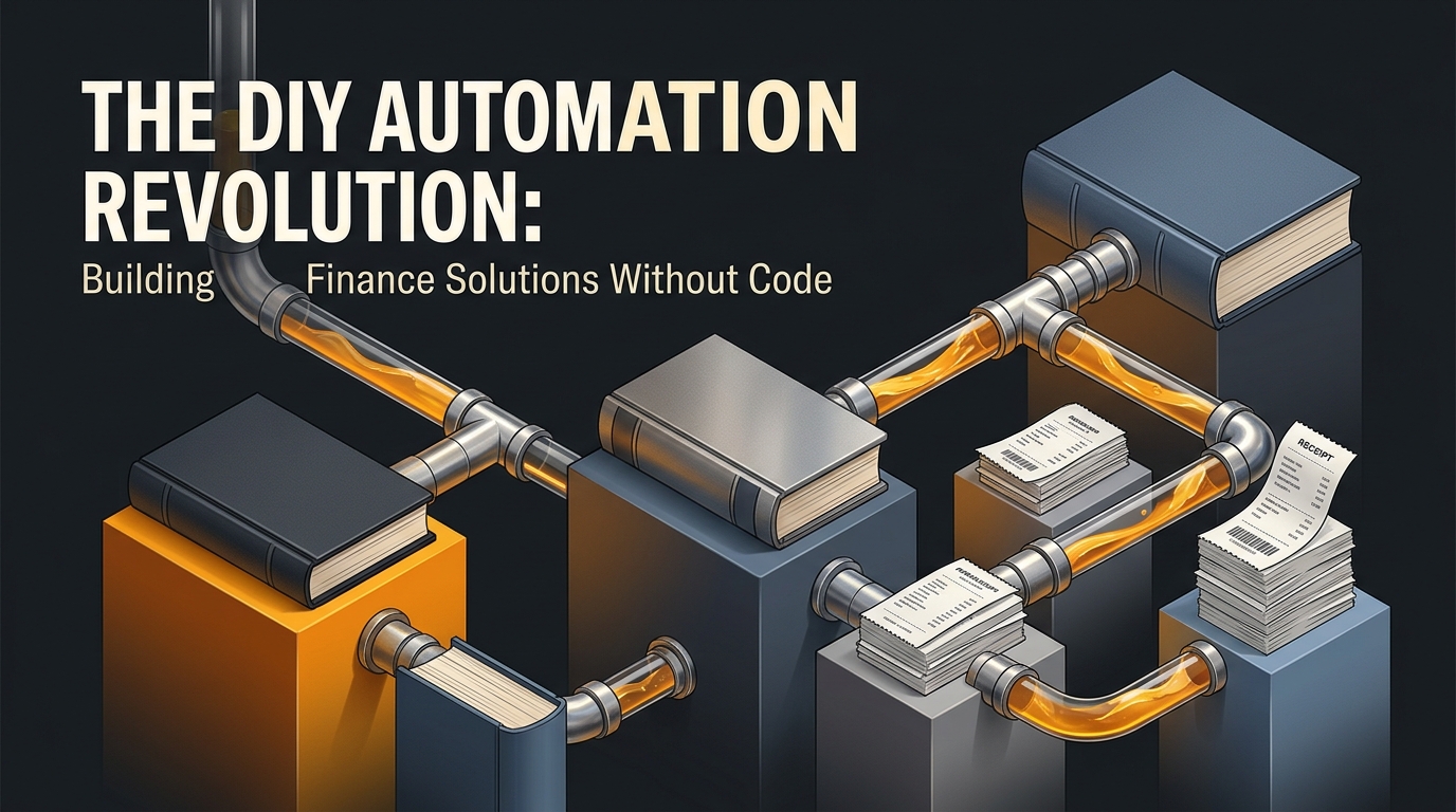 The DIY Automation Revolution: Building Finance Solutions Without Code — course graphic
