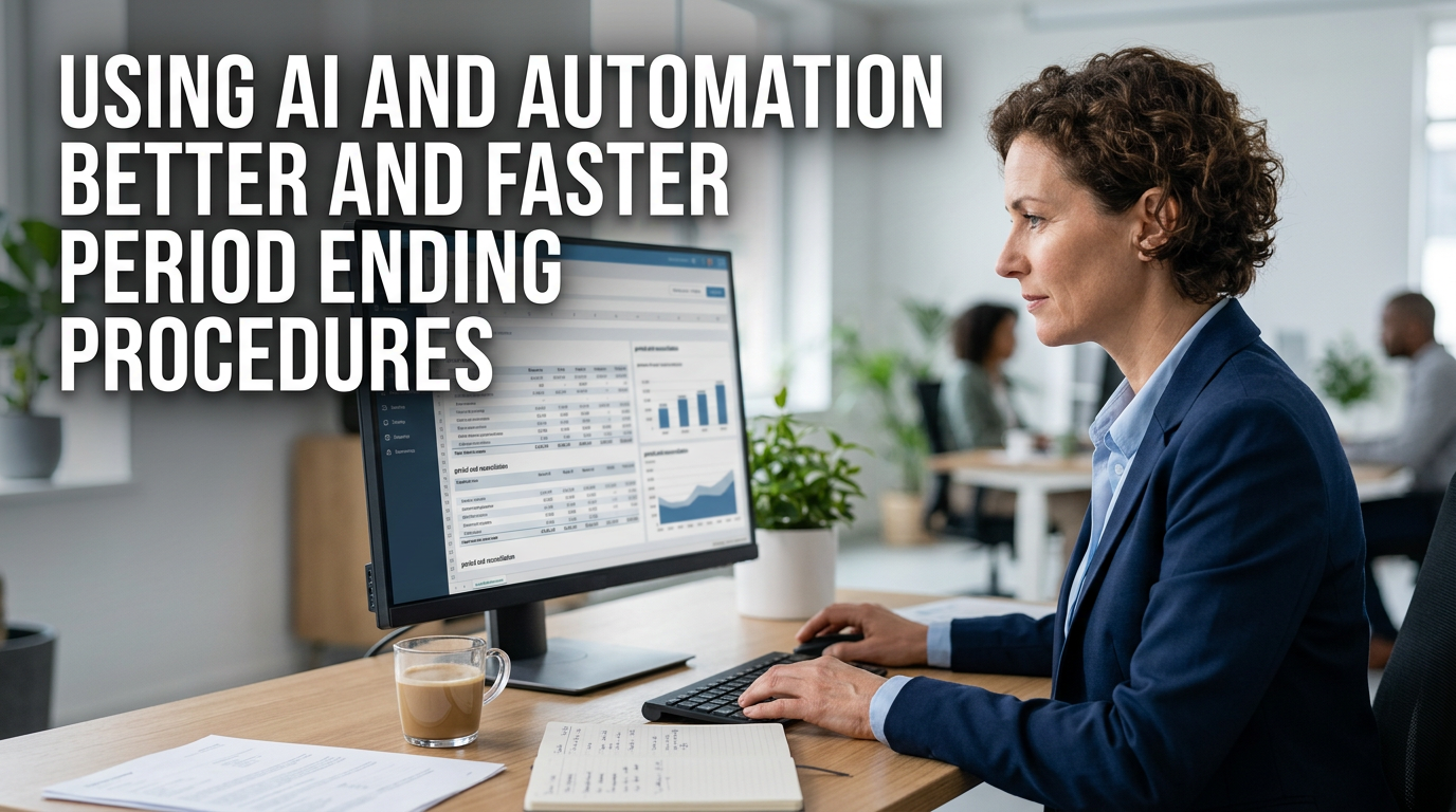 Using AI and Automation Better and Faster Period Ending Procedures — course hero graphic