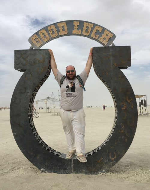 On the Playa at Black Rock City