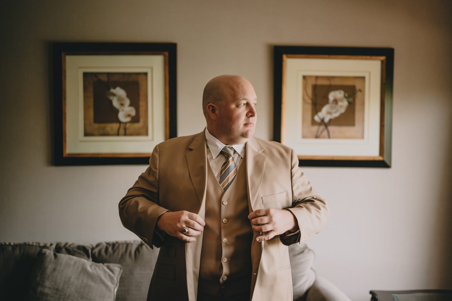 Stephen M. Yoss, Jr. in a tailored suit